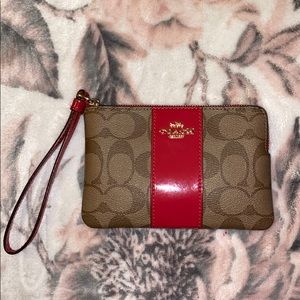 Coach small wristlet